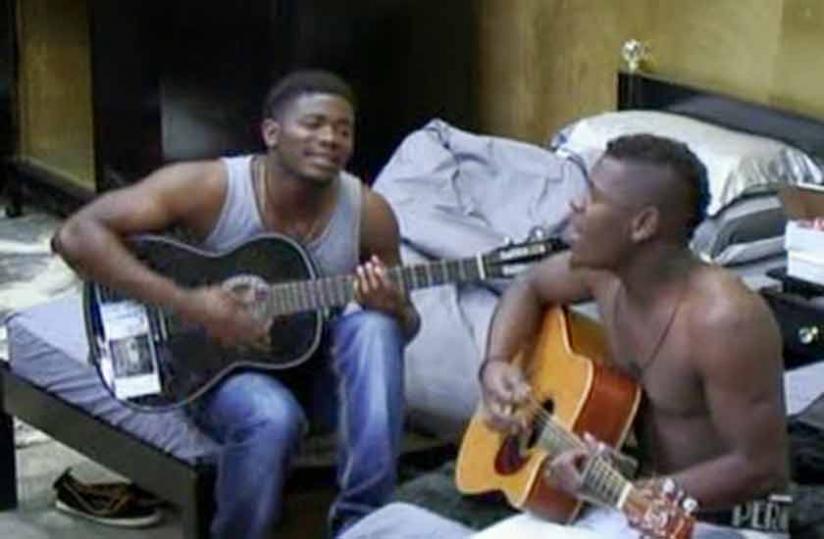 Permithias and Kacey Moore share their skills in music.