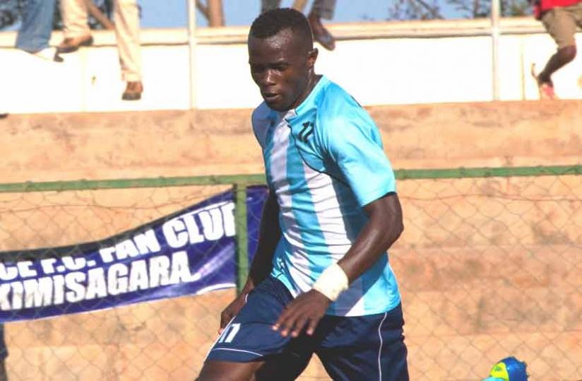 Striker Peter  Kagabo (Otema) has joined Rayon Sports on a two-year deal after being released by Police FC. (File photo)
