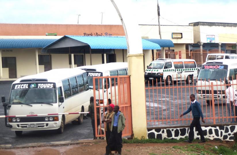 Nyagatare new car park. (Stephen Rwembeho)