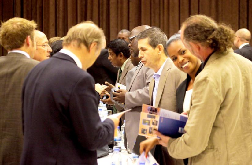 French Investors explore business opportunities in Rwanda during  a recent visit to the country. The free business environment is attracting foreigners to invest in the country.(File)