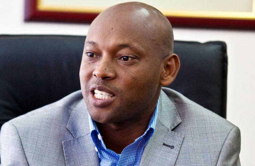 Namara during the interview with this paper last week.(Timothy Kisambira)