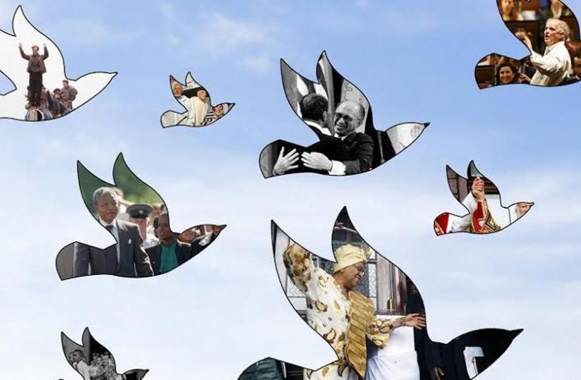 An illustration depicting the art of reconciliation.