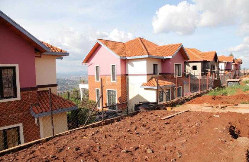 A housing estate in Rebero. KCB has launched a 100 per cent mortgage to clients seeking to realise their dreams of owning a house. (John Mbanda)