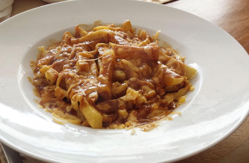 You do not need sauce for the Canadian Poutin.(Patrick Buchana)