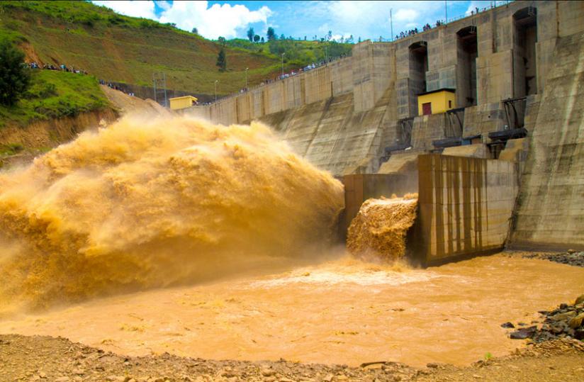 Nyabarongo hydro power plant will start supplying electricity to the national grid tomorrow.(Timothy Kisambira)
