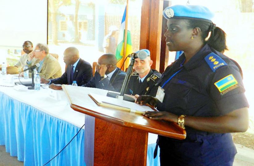 CIP Umuraza at the event. (Courtesy)