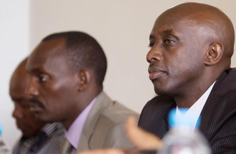 Kaboneka listens to queries during PAC hearing yesterday. (Timothy Kisambira)