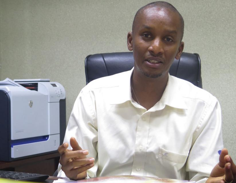 Shyaka says ICT eases operations and enhances efficiency. (Emmanuel Ntirenganya)