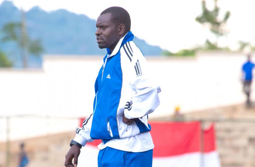 Under Pressure Rayon Sport Coach Sosthene Habimana is keen to buy more players to improve the team.  rn(T. Kisambira)