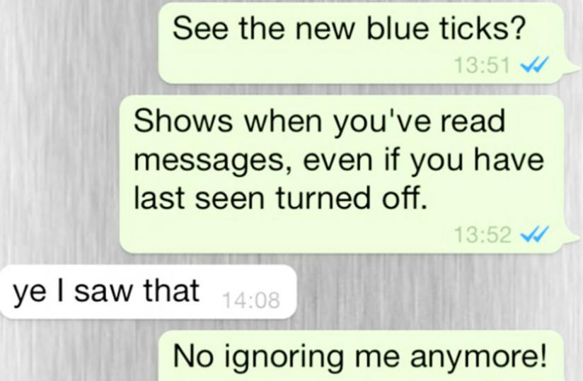 For years, WhatsApp users have argued over the relevance of the double tick system.