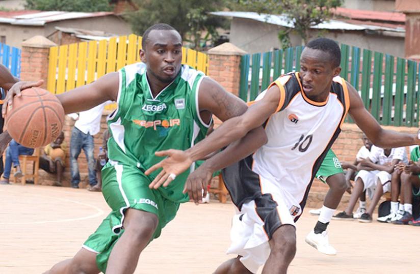 Espoir's shooting guard Pascal Karekezi, left, attended the Basketball without Borders programme in 2011. (File)