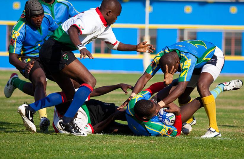 The national rugby team against Burundi during a Confederations of African rugby game. (File)