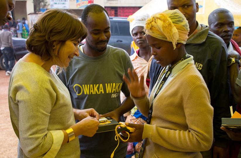 Dutch Minister of Development and Trade, Liliane Ploumen, graced the event. (Moses Opobo)