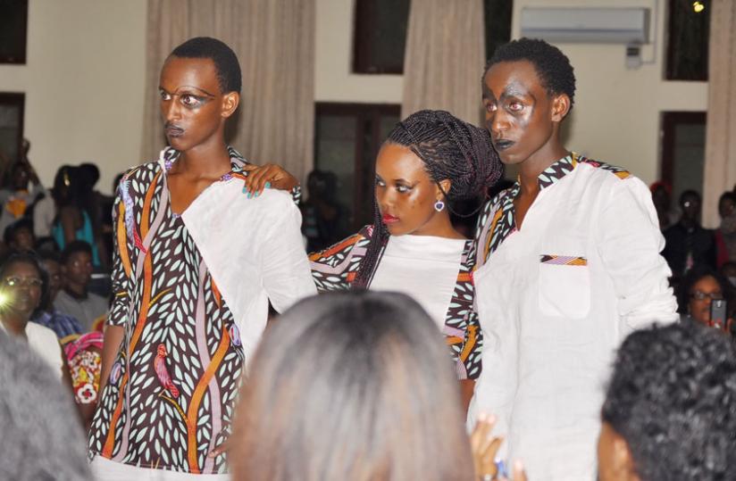 YCEG models present their African collection