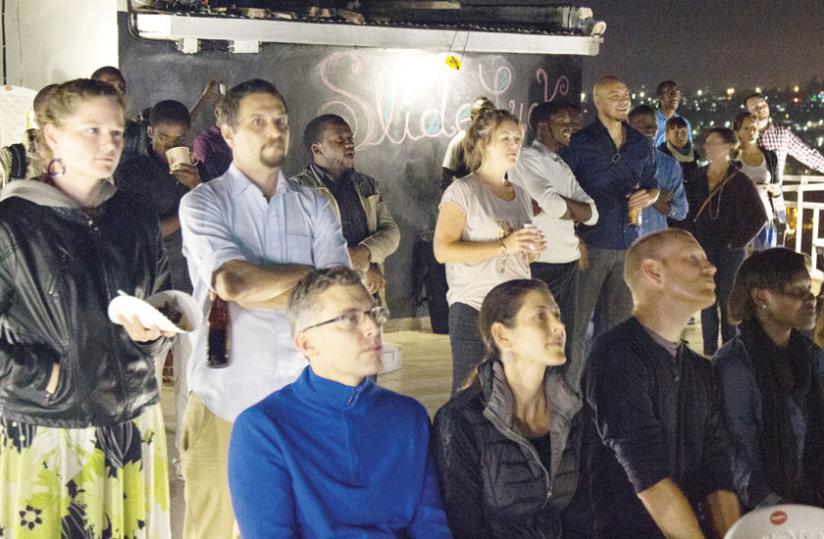 The Slideluck Kigali event attracted photographers and visual artists from different walks of life.