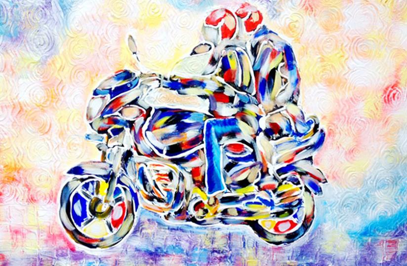 Some of Emmanuel Nkurangau00e2u20acu2122s beautiful artworks.