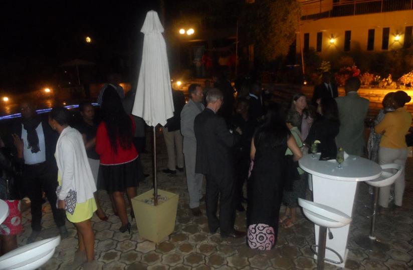 It was an invitation-only event.