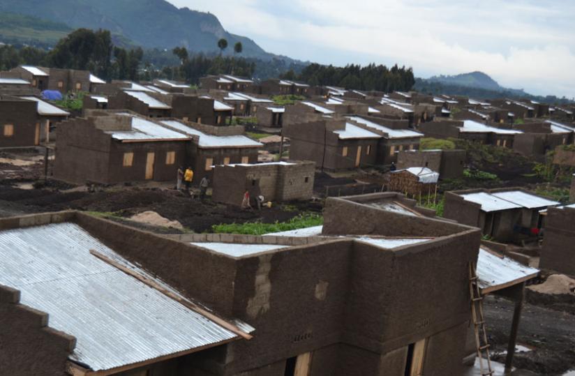 A view of some of the houses meant for returnees and the vulnerable in Nyabihu District. (Jean du00e2u20acu2122Amour Mbonyinshuti )