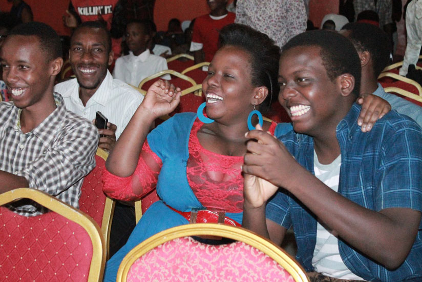 The auditions in Kigali attracted several people who came to cheer the u00e2u20acu0153wannabeu00e2u20acu009d stars. (A. Agaba)