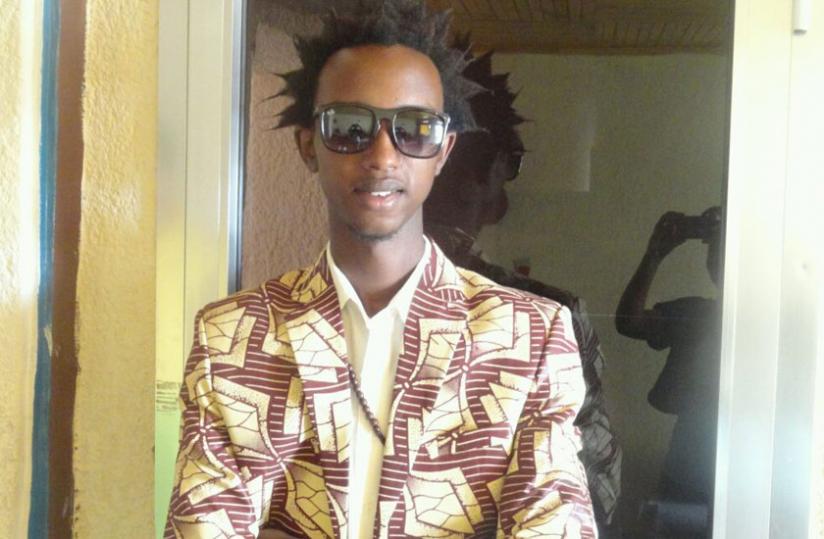 Davidson Tuyisenge is an aspiring musician. (Stephen Kalimba)