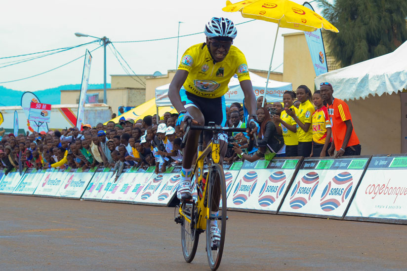 Ndayisenga is on the shortlist of riders from which the 2014 African cyclist of the year will be selected. INSET: Bonaventure Uwizeyimana. (File)