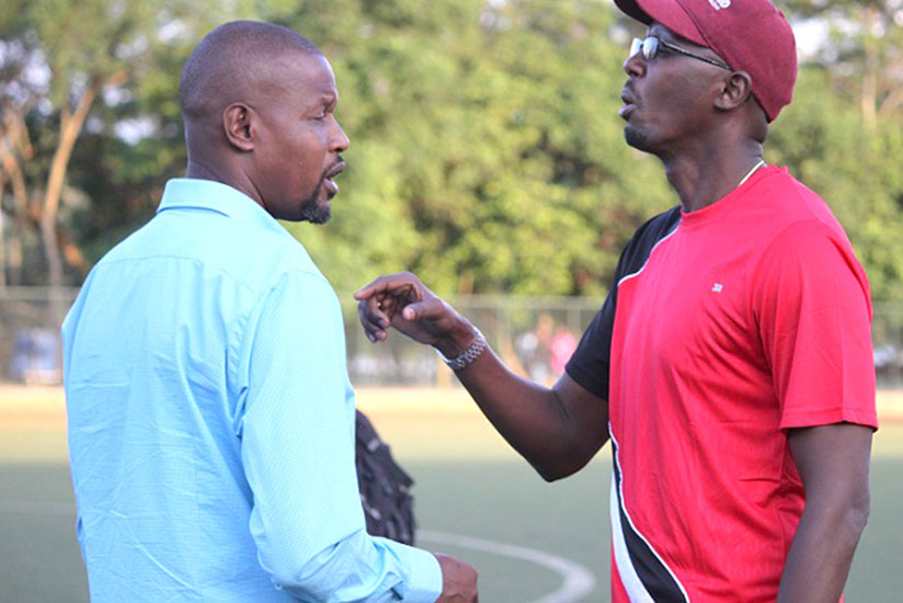 It will be a tactical battle when AS Kigali's Eric Nshimiyimana takes on Police's Cassa Mbungo. (Courtesy)rn