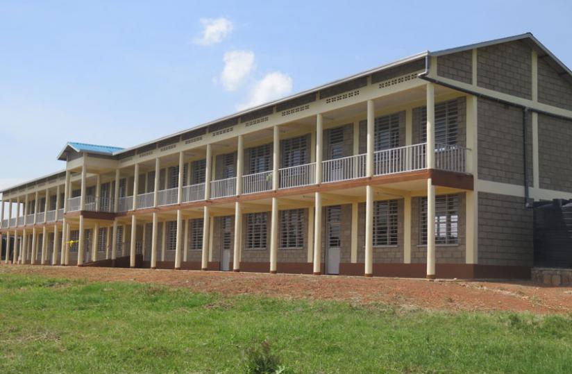 The new science school in Gatsibo District. (Stephen Rwembeho)