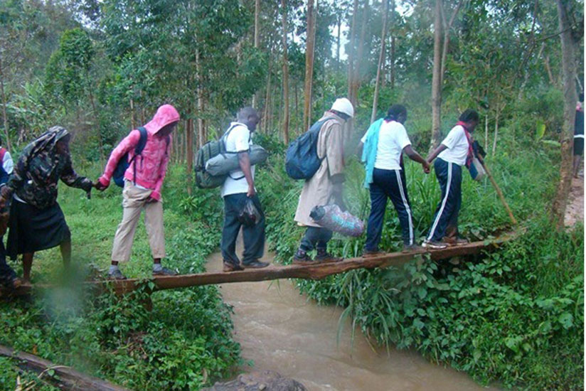 Award participants on an adventurous journey. (Paul Swaga)