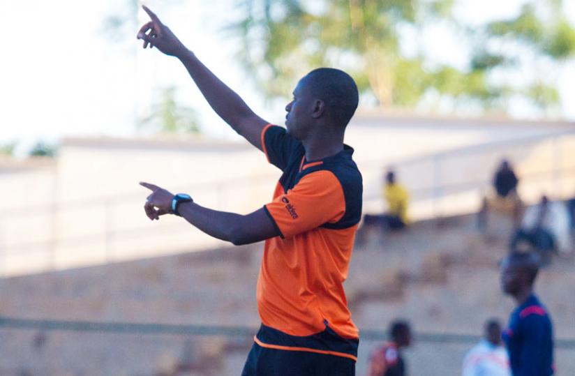 Isonga coach Innocent Seninga was sacked after a string of poor results that have relegated the club to bottom of the National Football league. (Timothy Kisambira)