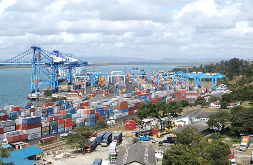 Mombasa Container Terminal. The year 2014 saw several efforts to shore up integration of the Northern Corridor to facilitate free flow of goods and service among partner states. (File)