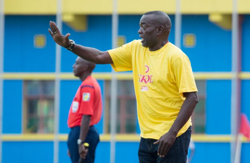Magloire Mfutila is confident the Blues can reach the quarter finals of the CAF Confederations Cup. (Timothy Kisambira)
