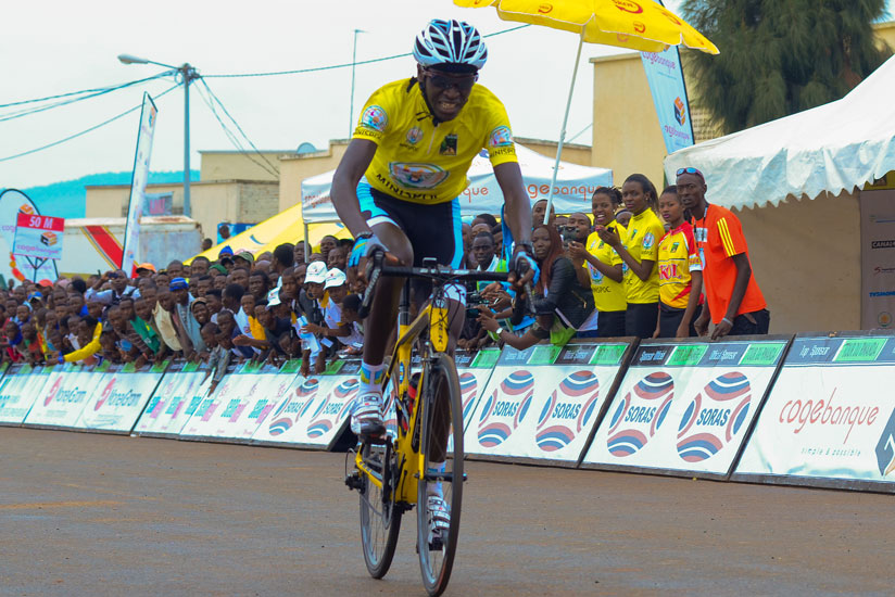 Tour du Rwanda winner Valens Ndayisenga is set to return to Switzerland for another training clinic. (File)