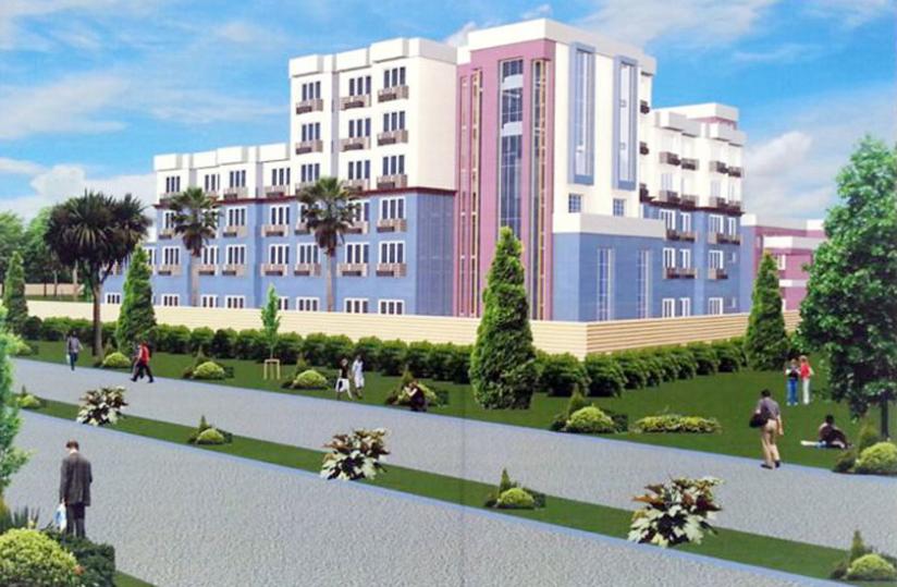 An artistic impression of the proposed Ferwafa Hotel.