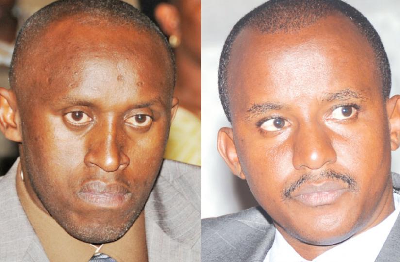 Habyarimana (L) and Kayumba are the latest mayors to throw in the towel. (File)