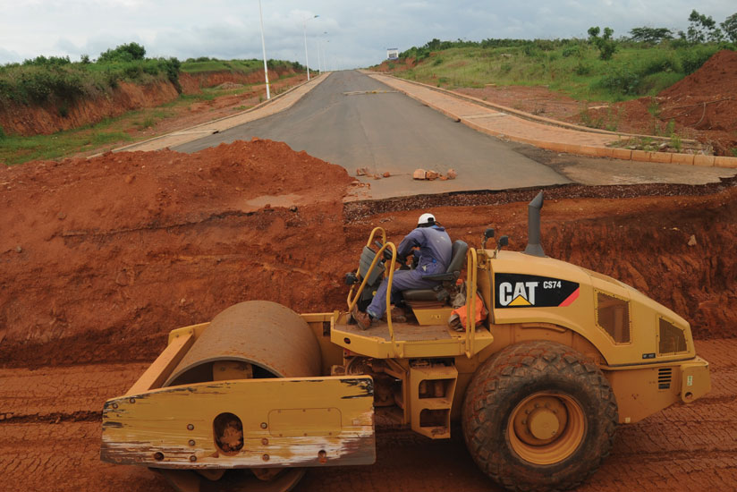 The government is planning to expand and improve the road network to boost trade and ease transportation across the country. (File)