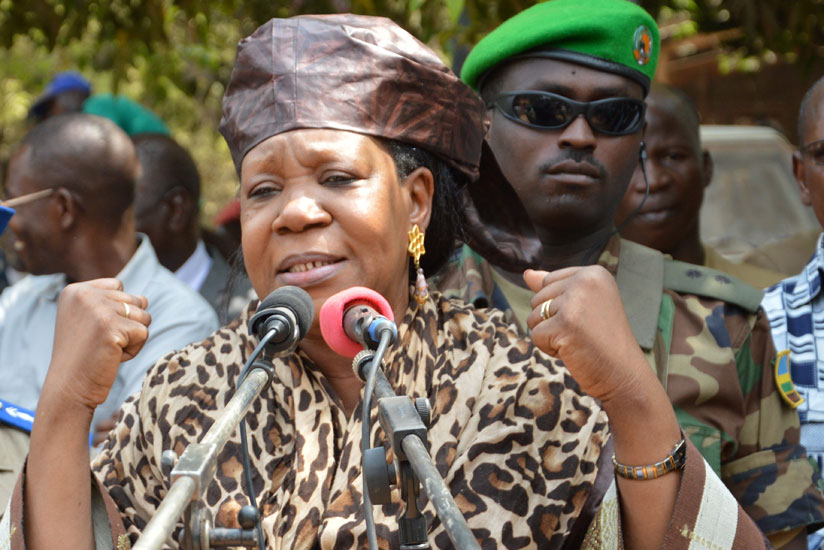 President Catherine Samba-Panza. (Internet photo)