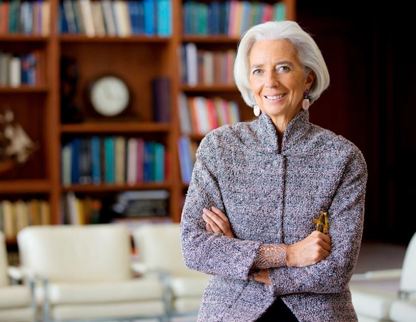 IMF chief Lagarde starts a three-day official visit to Kigali today. (Net photo)