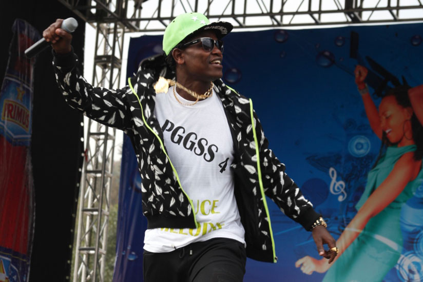 Bruce Melodie performs at a previous show.