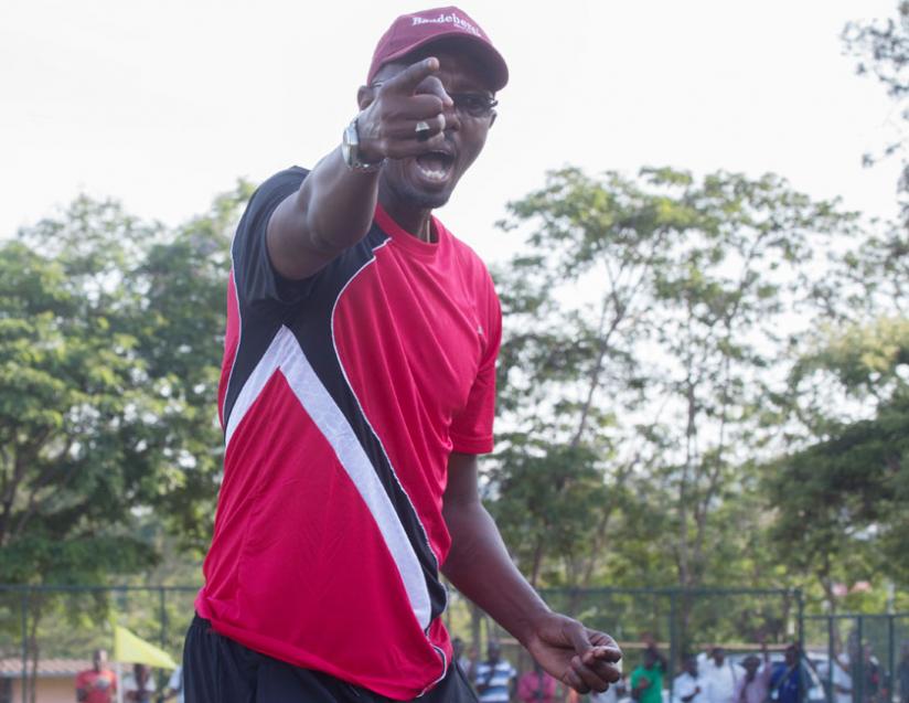 AS Kigali Coach Eric Nshimiyimana wants a win against Sunrise to keep his team in the title race. (File)