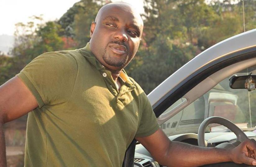 Actor  Nsanzamahoro in one of the local movie scenes. (Net)