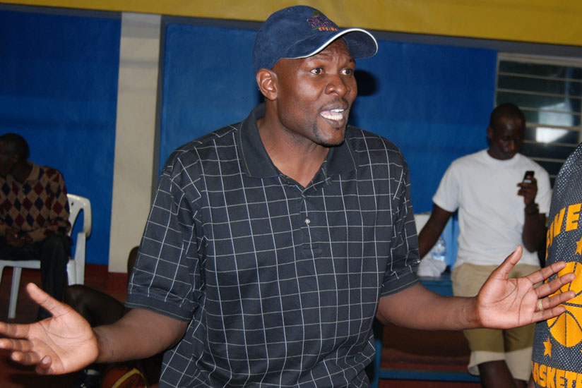 APR Basketball ball Club coach Cliff Owuor is keen on winning this year's league title. (File)