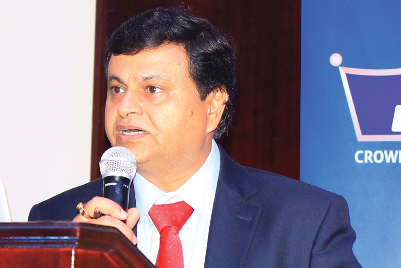 Crown Paints' chief Rao. (Ben Gasore)