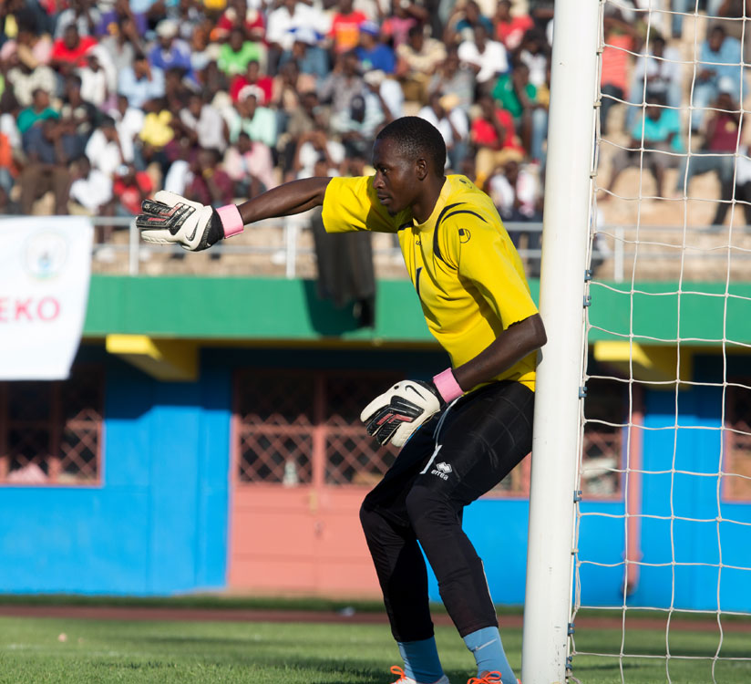 Rayon Sports goalkeeper Eric 'Bakame' Ndayishimiye. (File)