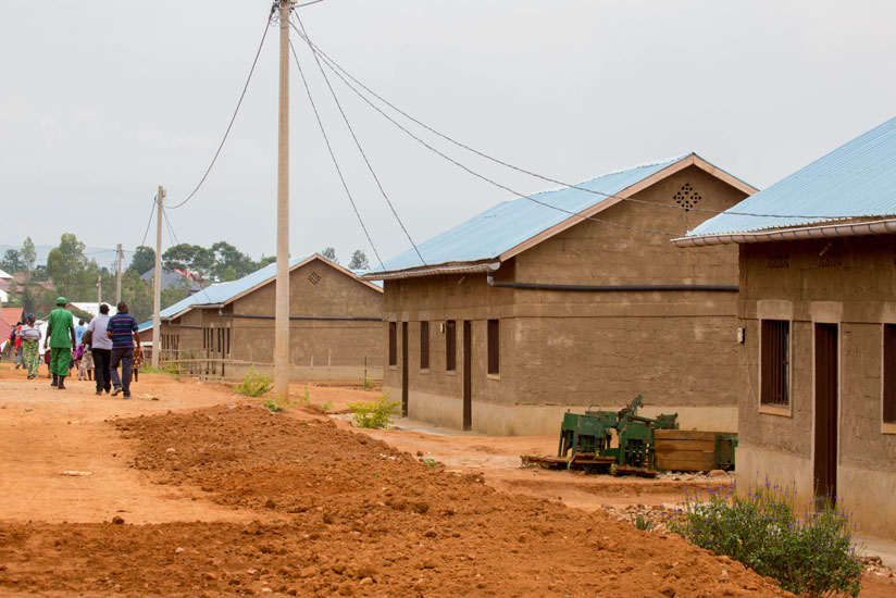 Some of the newly-constructed houses in Rusheshe in Masaka Sector, Kicukiro. (File)