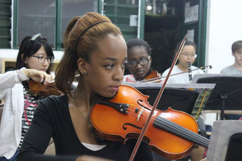 Injyana Orchestra Rwanda at one of their performances. (Net)