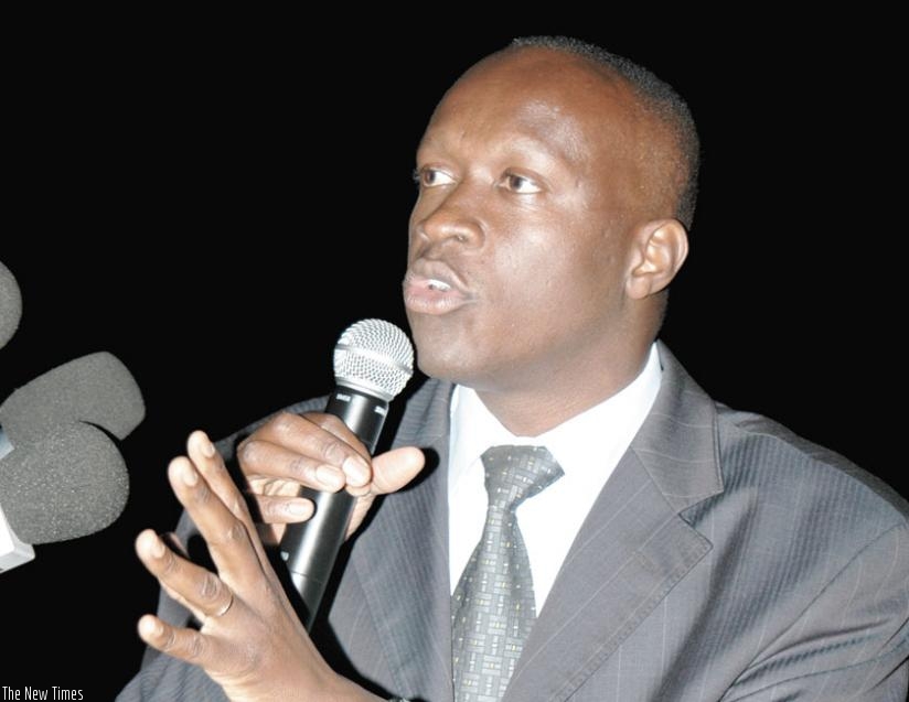 Sports Minister Joseph Habineza wants Amavubi to play in the 2019 Africa cup of nations. (File)