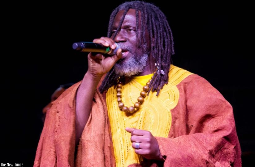 Ivorian star Tiken Jah Fakoly left reggae music fans yearning for more. (T. Kisambira)