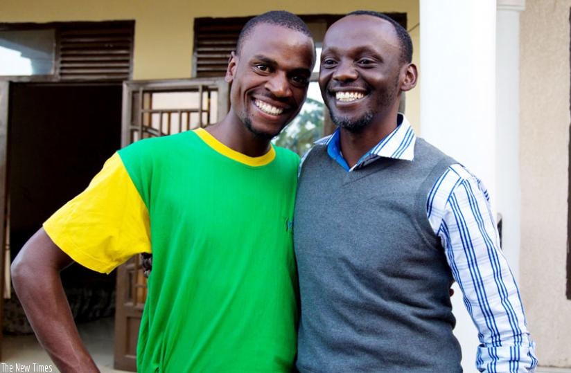 Mwesigwa (L) and Karamuzi. (T.Kisambira)