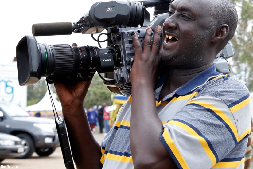 Rwamukwaya on duty. (Timothy Kisambira)