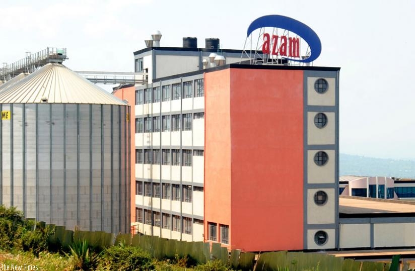 Bakhresa's Azam Flour Milling Factory located at the Special Economic Zone in Kigali. (File)